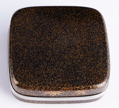 Lot 360 - Three small Japanese lacquer boxes