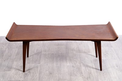 Lot 108 - A mid-Century beech coffee