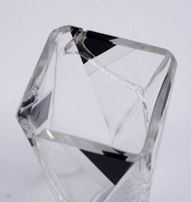 Lot 50 - An Art Deco decanter, glasses and tray