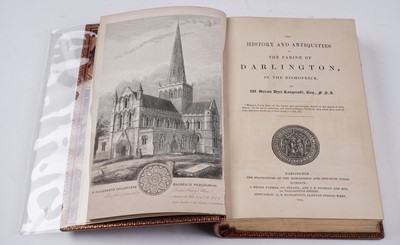 Lot 442 - Longstaffe (W Hylton Dyer), The History... Of Darlington, 1854