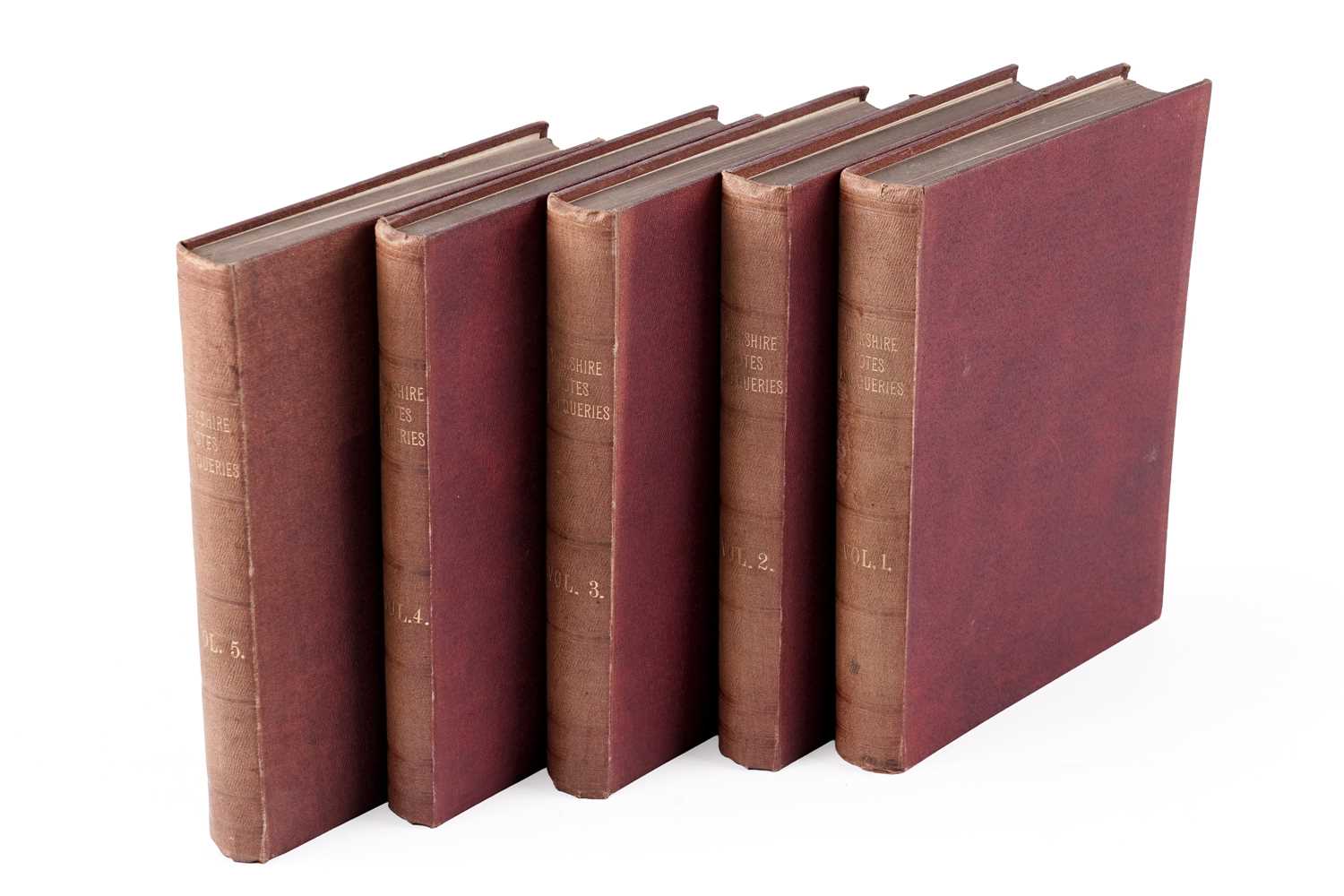 Lot 443 - Forshaw (Chas. F.), Yorkshire Notes and Queries, 1905