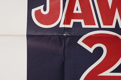 Lot 436 - Three 1980's quad film posters; and an original Jaws 2 quad film poster