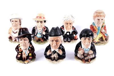 Lot A collection of Doctor Who character jugs