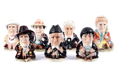 Lot 267 - A collection of Doctor Who character jugs