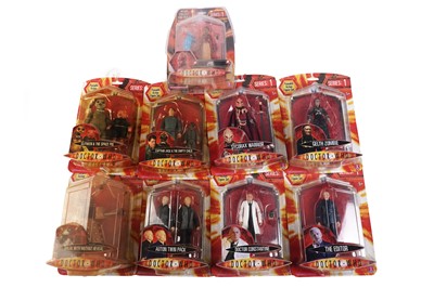 Lot 248 - A collection of Character Options Doctor Who Series One action figures
