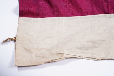 Lot 361 - A Chinese embroidered silk skirt