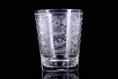 Lot 473A - Continental soda glass beaker