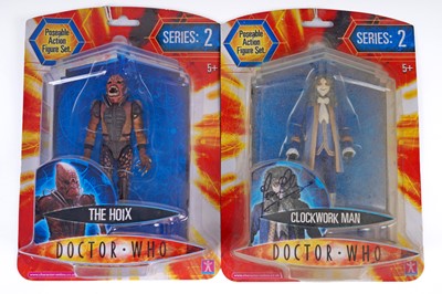 Lot 218 - A collection of Character Options Doctor Who Series Two action figures