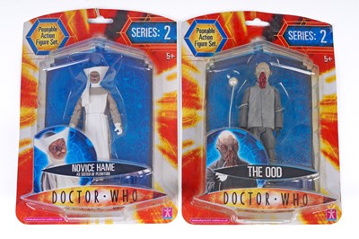Lot 218 - A collection of Character Options Doctor Who Series Two action figures