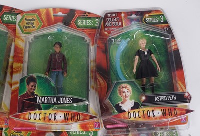 Lot 208 - A collection of Character Options Doctor Who Series Three action figures