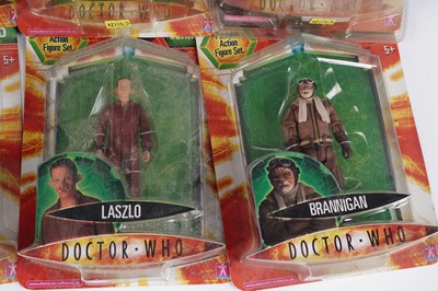 Lot 208 - A collection of Character Options Doctor Who Series Three action figures