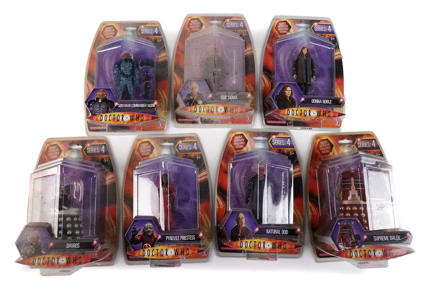 Lot 206 - A collection of Character Options Doctor Who Series Four action figures