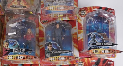 Lot 231 - A collection of Character Options Doctor Who action figures