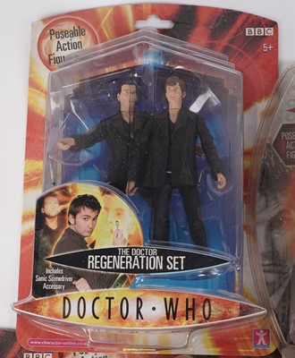 Lot 231 - A collection of Character Options Doctor Who action figures