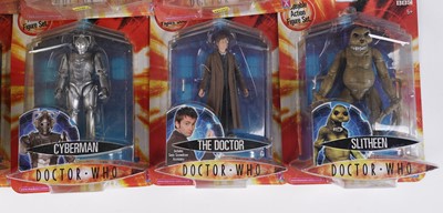 Lot 231 - A collection of Character Options Doctor Who action figures