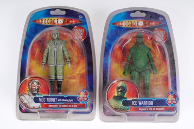 Lot 216 - A collection of Character Options historic Doctor Who action figures