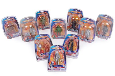 Lot 216 - A collection of Character Options historic Doctor Who action figures