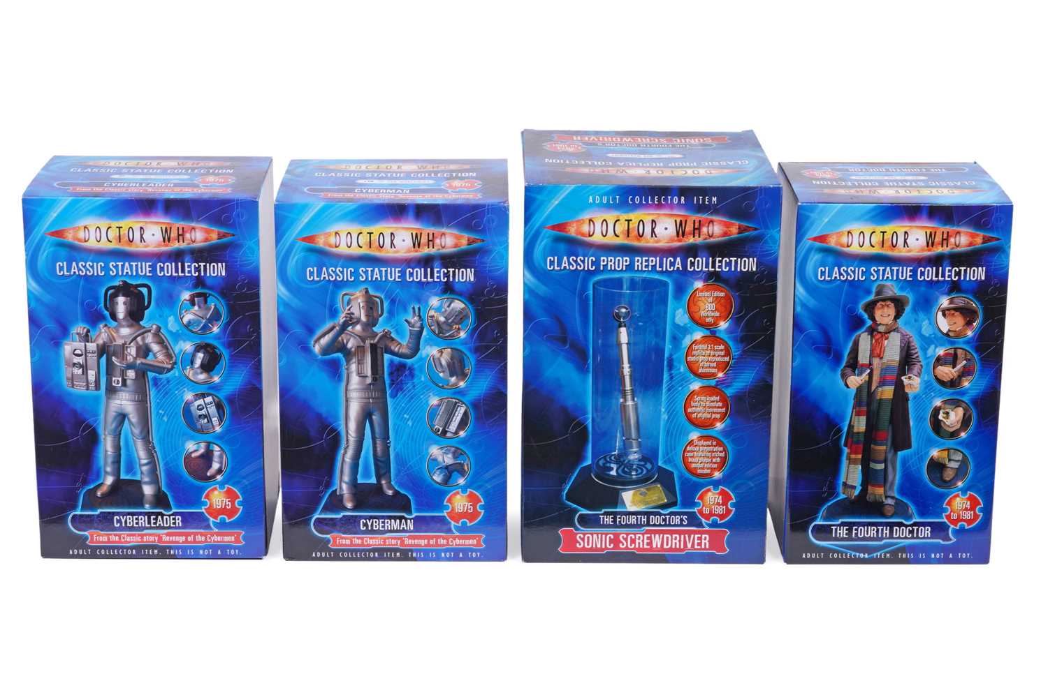 Lot 214 - Doctor Who Classic Statue Collection