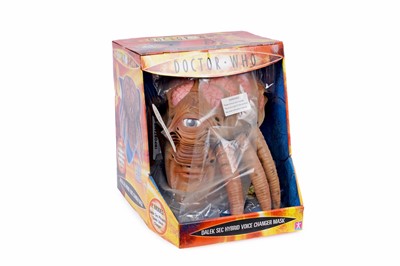 Lot 210 - A collection of Character Options Doctor Who masks and helmets