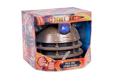 Lot 210 - A collection of Character Options Doctor Who masks and helmets