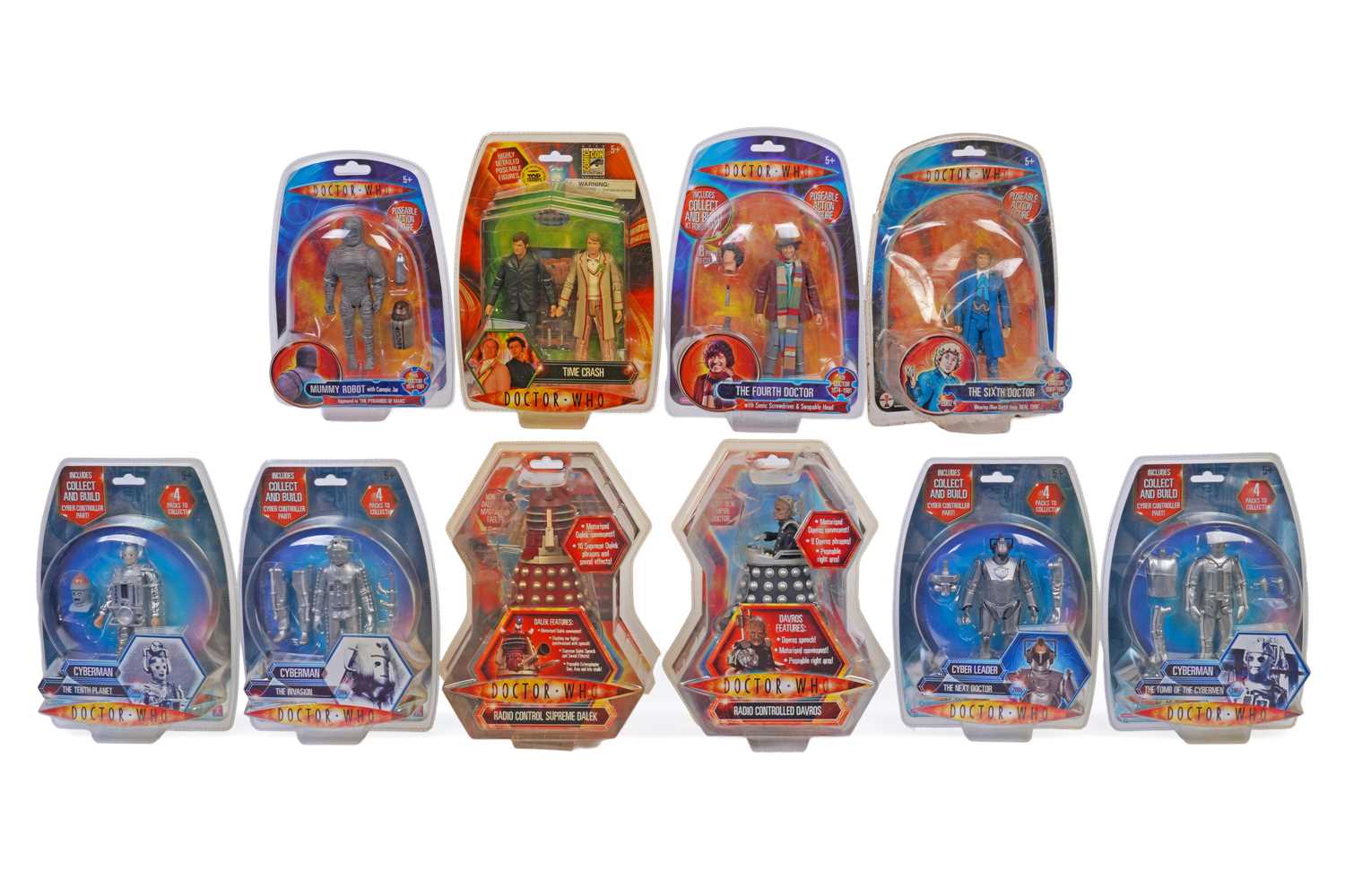 Lot 224 - A collection of Character Options and Underground Toys Doctor Who action figures