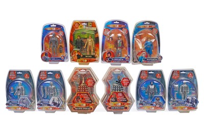 Lot 224 - A collection of Character Options and Underground Toys Doctor Who action figures