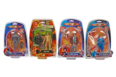 Lot 224 - A collection of Character Options and Underground Toys Doctor Who action figures