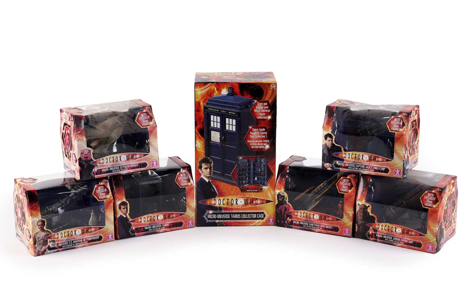 Lot 230 - A collection of Character Options Doctor Who Micro-Universe