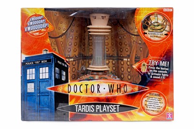 Lot 253 - A collection of Character Options Doctor Who playsets