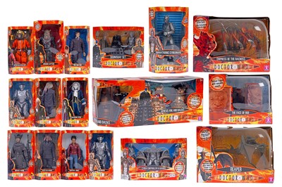 Lot 225 - A collection of Character Options Doctor Who action figures