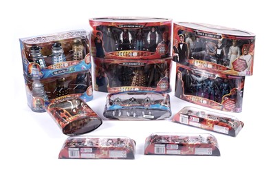 Lot 245 - A collection of Character Options Doctor Who collector's sets