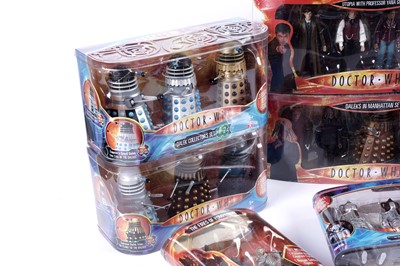 Lot 245 - A collection of Character Options Doctor Who collector's sets