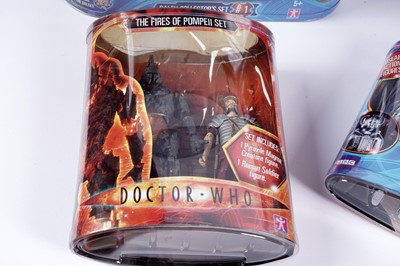Lot 245 - A collection of Character Options Doctor Who collector's sets