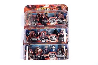 Lot 245 - A collection of Character Options Doctor Who collector's sets