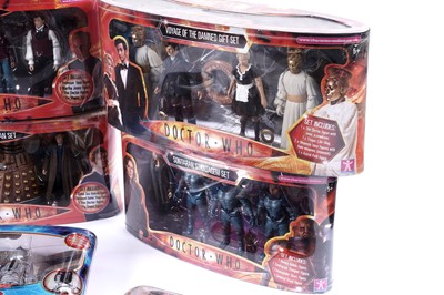 Lot 245 - A collection of Character Options Doctor Who collector's sets