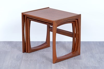 Lot 60 - G Plan: a mid-Century ‘quadrille’ nest of three tables