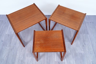 Lot 60 - G Plan: a mid-Century ‘quadrille’ nest of three tables
