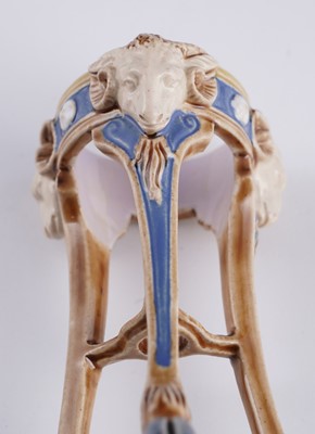 Lot 410 - A Minton amphora spill vase