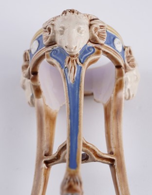 Lot 410 - A Minton amphora spill vase