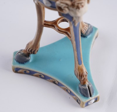 Lot 410 - A Minton amphora spill vase