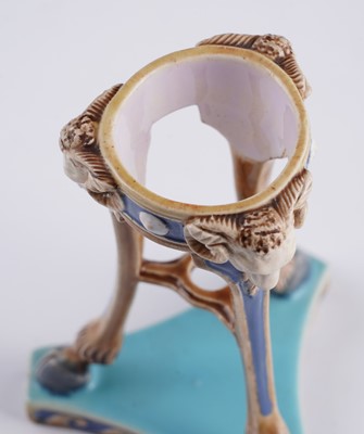 Lot 410 - A Minton amphora spill vase