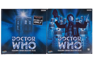 Lot 241 - A collection of Cards Inc. Characters Doctor Who limited edition collector plates