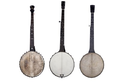 Lot 56 - Three banjos