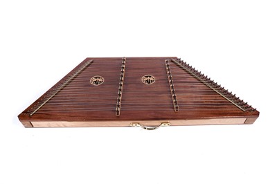 Lot 54 - A piano dulcimer; and sound box