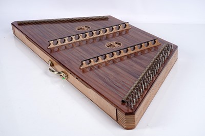 Lot 54 - A piano dulcimer; and sound box
