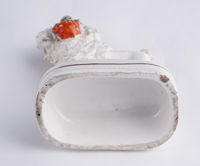 Lot 414 - Five Staffordshire poodles