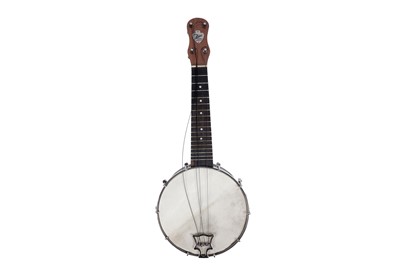 Lot 57 - A John Grey banjolele; and an eight-string lute