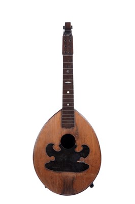 Lot 57 - A John Grey banjolele; and an eight-string lute
