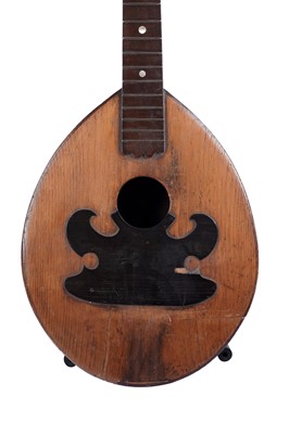 Lot 57 - A John Grey banjolele; and an eight-string lute