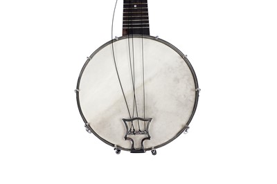 Lot 57 - A John Grey banjolele; and an eight-string lute